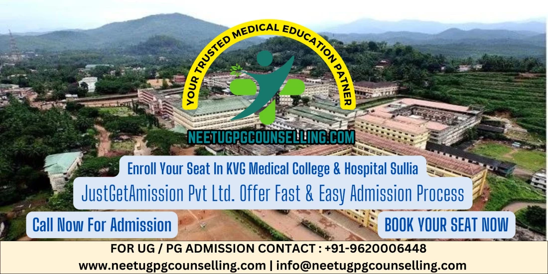 KVG Medical College & Hospital Sullia PG(MD/MS) : Admission 2024, Fees Structure, Seat Matrix, Courses Offered, Cutoff, Counselling, Contact