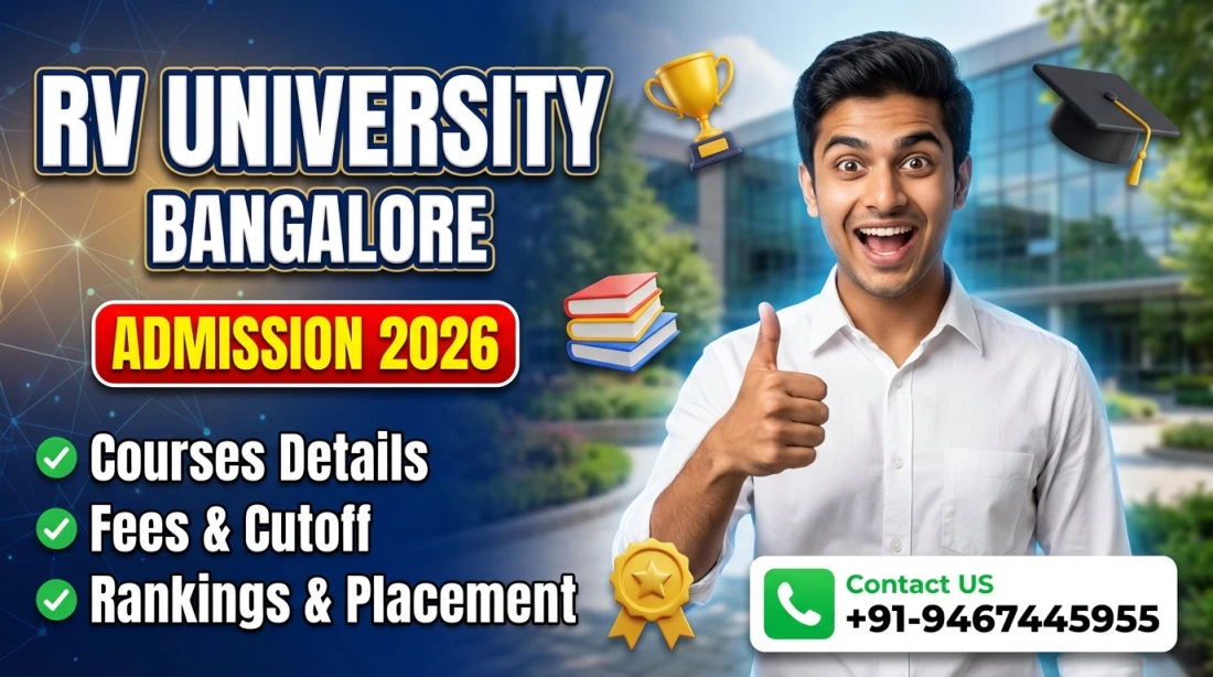 RV University Bangalore : Admission , Fees Structure, Courses Offered, Cutoff, Placements