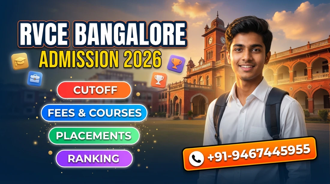 RV College of Engineering (RVCE) Bangalore : Admission 2026, Cutoff, Courses, Fees, Placements, Ranking