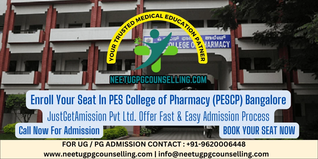 PES College of Pharmacy (PESCP) Bangalore