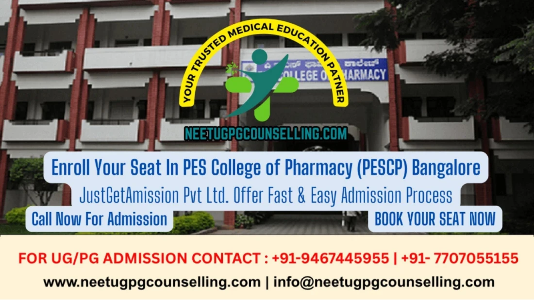 PES College of Pharmacy (PESCP) Bangalore